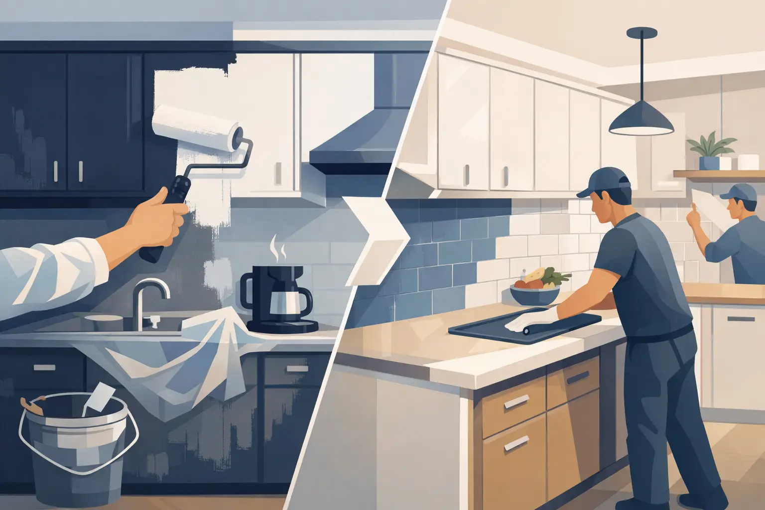 Kitchen Renovation Without Mess, Without Replacement